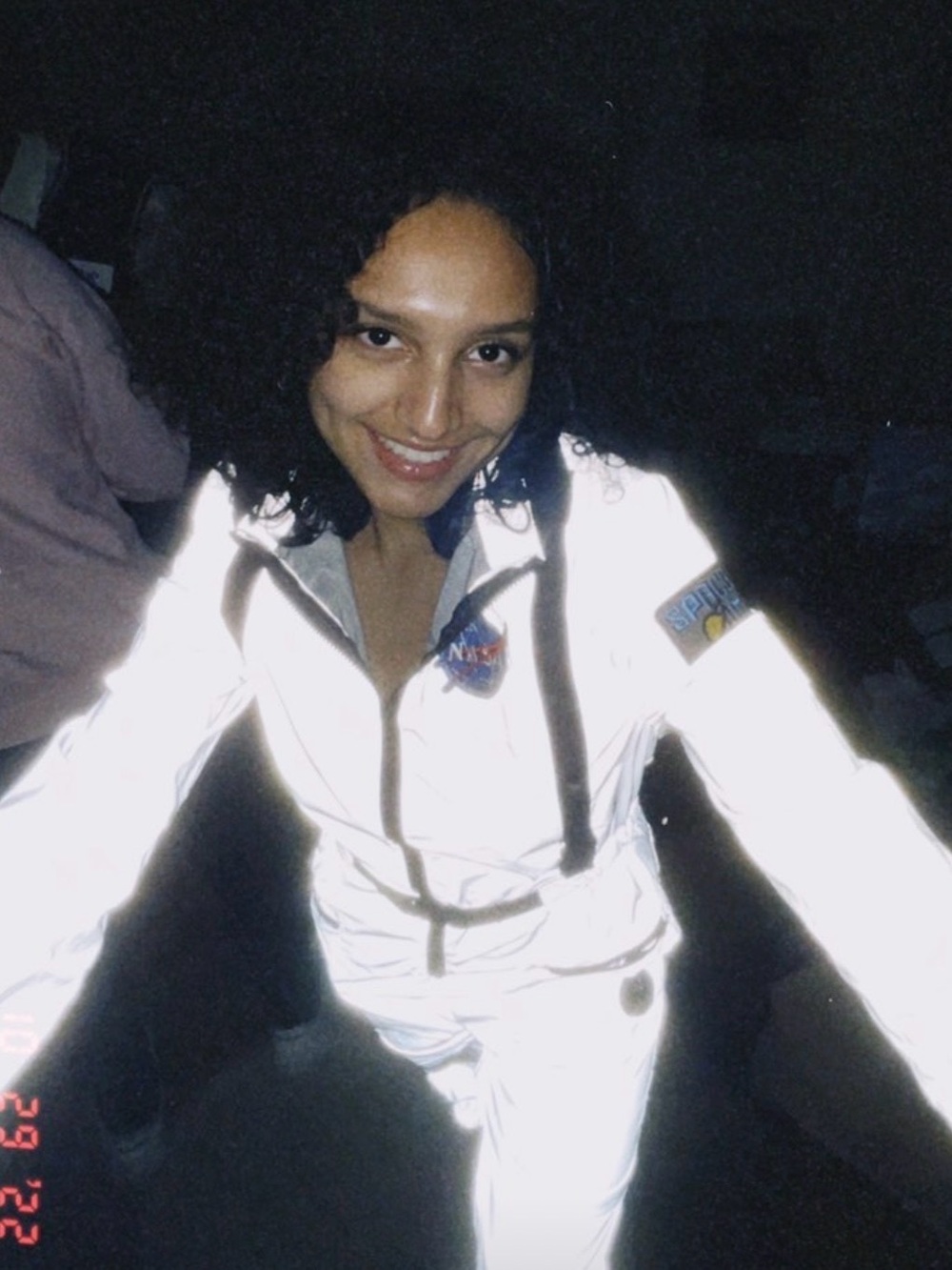 NASA Reflective Flight Jumpsuit - White